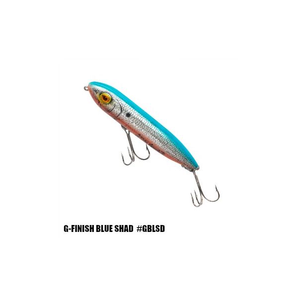Heddon Tiny Torpedo Fishing Lure Hard bait Black Shiner Glitter 1